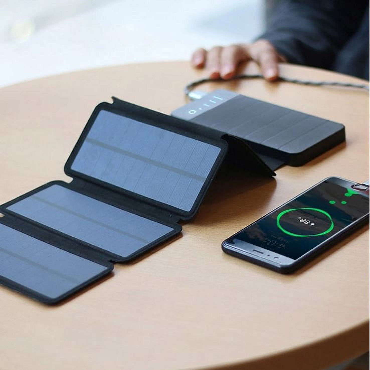 Sirius Solar Folding Power Bank - 10,000 mAh
