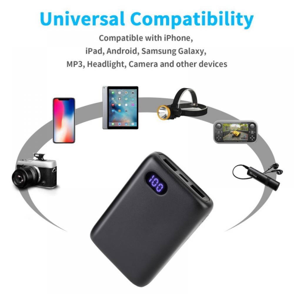 20000mAh Wireless Portable Power Bank with LCD Display