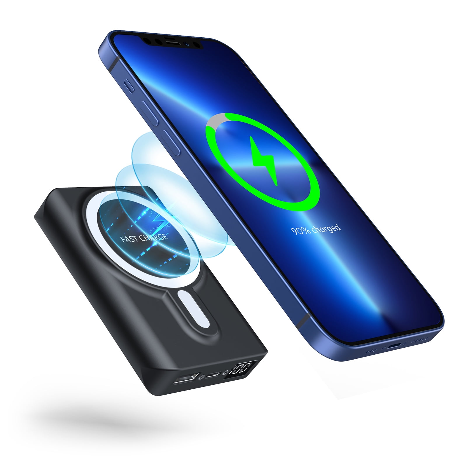 Magnetic Wireless Power Bank for iPhone 12 & 13
