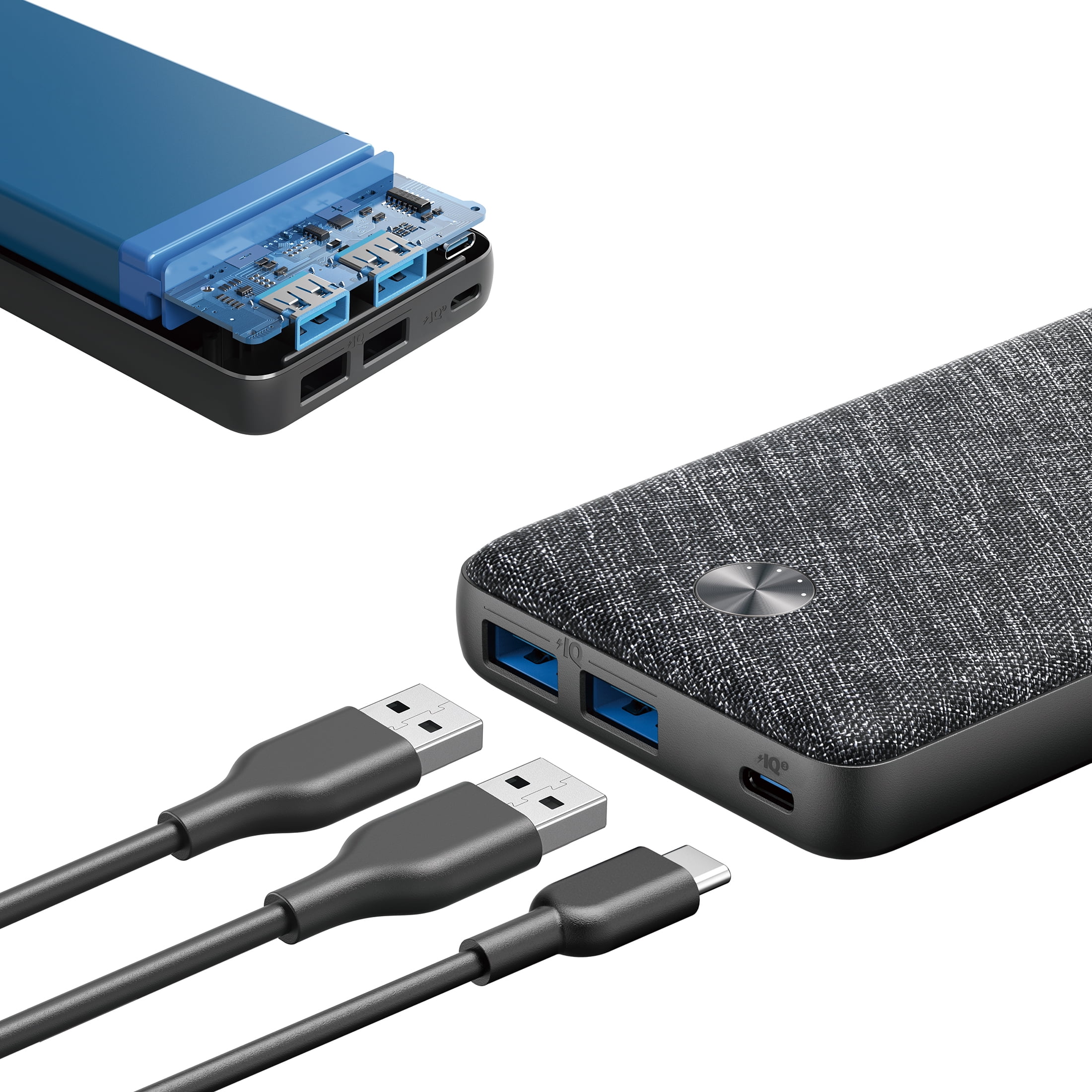 Anker USB-C Portable Charger - Black