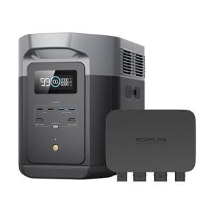EF EcoFlow 800W Alternator Charger with Delta 2 Max Portable Power Station, 3-in-1 Fast DC-DC Charger, Battery Maintainer & Jump Starter 8× Faster Than Cigarette Chargers, Charges 2kWh in 2.6 hr