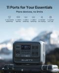 BLUETTI Elite 100 V2 (2025 New) Portable Power Station & Charger 1 (ships separately), 1024Wh LFP w/ 1800W AC, 560W DC-DC Charging, 1.8 H Full Charge via Car, Ideal for Car Camping, Vanlife, RV Travel