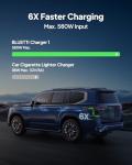 BLUETTI Solar Generator AC180 with 200W Solar Panel and Charger 1, 1152Wh LiFePO4 Portable Power Station with w/4 1800W (2700W Surge) AC Outlets, 560W DC-DC Fast Car Charger for Camping, RV, Off-Grid
