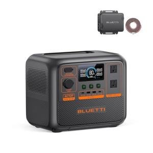 BLUETTI Solar Generator AC70P with Charger 1 (Ships Separately), 864Wh LiFePO4 Battery Backup w/ 2 1000W AC Outlets (Power Lifting 2000W), 560W DC-DC Alternator Charger, for Camping, Power Outage