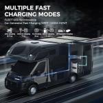 M2000 Portable Power Station 2008Wh Generator with Alternator Charger Fleet 1000 Set for Car and Solar Fast Charging Batteries sutible for Gasoline/Diesel Cars, Outdoor, RV Travel