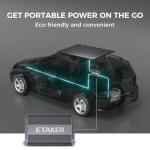 M2000 Portable Power Station 2008Wh Generator with Alternator Charger Fleet 1000 Set for Car and Solar Fast Charging Batteries sutible for Gasoline/Diesel Cars, Outdoor, RV Travel