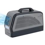IceCove Air Conditioner with Add-on Battery 2500BTU Portable Car AC Unit, 250W Low Power Consumption, 25.5VDC, 2 Fan Speed, 3 Light Mode for Tent Camping RV Truck Van Life Home, Gray