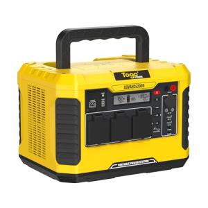 Togo POWER A2000 Portable Power Station 2000W-1799Wh Solar Generator LiFePO4 Battery Backup with AC Outlets(4000W Peak)-Fast Charge in 1.5H,10ms EPS Switch for RV Trip,Home use,Camping,Outage
