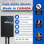 Grizzl-E Duo Level 2 Plug in EV Charger, up to 40 Amp, Two 24 feet Premium Cables (14-50 Plug)