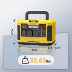 Togo POWER A2000 Portable 2000W Solar Generator