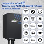 Grizzl-E Duo Level 2 Plug in EV Charger, up to 40 Amp, Two 24 feet Premium Cables (14-50 Plug)