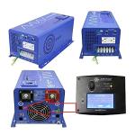 AIMS Power 3000 Watt / 9000 Watt Peak Pure Sine Inverter Charger 12 Volt DC to 120 Volt AC with LCD Remote