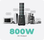 YOOATOM Origin 800 Power Hub Modular Power Station, 800W Portable UPS Battery Backup, 720Wh Shareable Power Banks, 13 Output Ports, Fast Charging Solar Generator for Home, Camping, Emergency, Outdoor