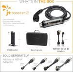 J+ Portable Level 2 EV Charger 40 amp (J1772, 9.6KW), 240V Electric Vehicle Charging Stations, EV Charger Level 2 NEMA 14-50 & 5-15 ETL Certified, EVSE, IP67, 25ft Cable, Indoor/Outdoor EV Car charger