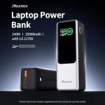 Reletech 140W Fast Charger Power Bank 25000mAh