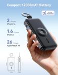 RORRY 12000mAh Fast Charging Portable Power Bank