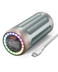 VIGOUC 32450mAh Fast Charging Power Bank with RGB Light