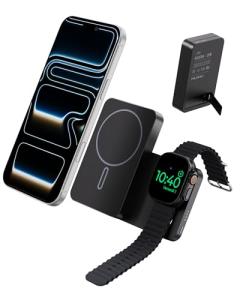 25W 3-in-1 Wireless Charging Station Power Bank