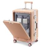 Wodtip 20-Inch Carry-On with USB Port & Cup Holder
