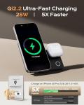 25W 3-in-1 Wireless Charging Station Power Bank