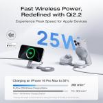EF ECOFLOW 3-in-1 Fast Wireless Charger Stand