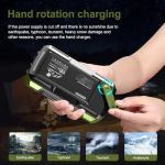 73200mAh Portable Solar Charger Power Bank - Green