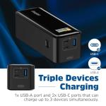 Energizer Power Bank 27000mAh with PD 140W USB-C Outputs Fast Charging Battery Pack USB-A 30W with Intelligent Digital LCD Display for Laptop, Tablet, Smartphone and etc_XP27000PD