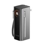 EF ECOFLOW RAPID Pro 3-in-1 Power Bank, 10,000mAh Battery Pack with 67W Foldable AC Plug, Detachable USB-C Cable, 45W Fast Recharging, LCD Display, Compatible with Phone 17/16/15/14, Laptops, and More