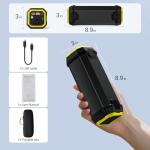 Paopaoyu Laptop Power Bank, 31200mAh with 120W AC Outlet Potable Charger 65W PD USB C Fast Charging Travel Power Bank, 4-in-1 Backup Power Source for Laptop MacBook iPad Tablet Phone and More