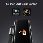 EF ECOFLOW RAPID Pro 3-in-1 Power Bank, 10,000mAh Battery Pack with 67W Foldable AC Plug, Detachable USB-C Cable, 45W Fast Recharging, LCD Display, Compatible with Phone 17/16/15/14, Laptops, and More