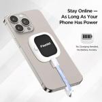 BrexLink × Founist Phone Vlog Selfie Monitor Screen, AMOLED Display, Plug and Play, No App Needed, Fully Unlock iPhone Rear Camera for Vlogging and Live Streaming, Only for iPhone 15 and Newer