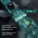 DENVIX PowerX Power Bank 1.1, 250W 4-in-1 25,000mAh Laptop Portable Charger (91.25Wh) with Magnetic Wireless Charging for iPhone, Samsung, MacBook, DJI, AirPods and More