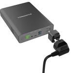 Volessence AC Outlet Portable Laptop Power Bank 110V 60000mAh 130W Laptop Charger & External Battery Pack for MacBook, Drone, Projector Phone Tablet Camera Travel