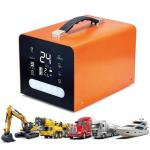 Truck Jump Starter Heavy Duty, 18000A 236.8Wh Battery Package is Suitable for 50L dieselengines and is Compatible with 12V/24V Automotive Emergency Starters. lt can Start Vehicles Normally at-40°F.