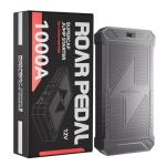 Roar Pedal Super Capacitor Jump Starter, No Need Pre-Charge No Battery 12V Portable Car Jump Starter for All 12V Gas and Diesel Car, Portable Jump Box with Display