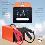 Truck Jump Starter Heavy Duty, 18000A 236.8Wh Battery Package is Suitable for 50L dieselengines and is Compatible with 12V/24V Automotive Emergency Starters. lt can Start Vehicles Normally at-40°F.