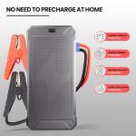 Roar Pedal Super Capacitor Jump Starter, No Need Pre-Charge No Battery 12V Portable Car Jump Starter for All 12V Gas and Diesel Car, Portable Jump Box with Display