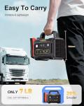 VTOMAN V-Truck Pro 8000A Car Battery Jump Starter with 65W Quick Charge, 41600mAh Portable Jump Starter Power Pack for All Gas All Diesel, 12V Jump Box with LED Light, Long Jumper Cables