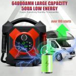 TAOOLP Truck Jump Starter Heavy Duty: 30000A 12V Jump Starter Battery Pack for Semi and Diesel Truck Gasoline Diesel with 99L -Class 8 Heavy Duty, Can Be Active Under Extrem Conditions -40°F