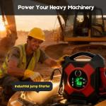 TAOOLP Truck Jump Starter Heavy Duty: 30000A 12V Jump Starter Battery Pack for Semi and Diesel Truck Gasoline Diesel with 99L -Class 8 Heavy Duty, Can Be Active Under Extrem Conditions -40°F