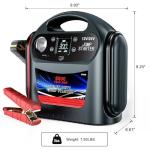 8000A Car Battery Jump Starter -E-Ant 12V/24V Intelligent Car Jump Starter Portable for Commercial Vehicles and Diesel Engines, Heavy Duty Jump Box Power Pack with LED Light