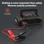 OUTLEV Jump Starter with Air Compressor for All Gas & 10.0L Diesel Engines, 6000A Jump Starter Battery Pack, Portable Power Bank, Safety Protection, Self-Driving Tour Essential