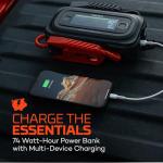 NEBO Assist 2500XP+ Jump Starter | 3-in-1 2500 Amps Jump Starter, Charger, Illuminated Floodlight, USB Compatible, Automotive, Emergency, Spark-Proof Safety