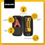 DeWalt 2500 Peak Amp Lithium Jump Starter with USB Power Bank and Carrying Case