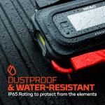 NEBO Assist 2500XP+ Jump Starter | 3-in-1 2500 Amps Jump Starter, Charger, Illuminated Floodlight, USB Compatible, Automotive, Emergency, Spark-Proof Safety