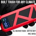 Novus Start Super Capacitor Jump Starter: No Prep Needed, No Internal Battery, Eco-Friendly & Maintenance-Free Car Accessory, No Need to Pre-Charge, 800 Amp Power, Designed for Any 12V Gas Engine