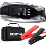 NEXPOW 6000A Battery Jumper Starter Portable, 24000mAh Jump Starter with 60W PD 2-Way Fast Charging,Jump Box & Battery Booster Pack with LED Display, LED Light,for 12V All Gas Engines/Up to 12L Diesel