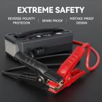 LOKITHOR J3250 PRO Jump Starter with ConnectMax, 3250A LiFePO4 Car Starter Battery for 9.5L Gas and 7.5L Diesel Engines, Jump Pack with 100W Two-Way Fast Charging, Super-Safe and 2000 Cycle Life