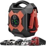 COSSIFTW Heavy Duty Jump Starter 30000A Lithium Battery Starter Portable Battery Boost Pack and Jumper Cables 12V Jump Pack Outdoor Power Supply for Gasoline and Diesel Engines (up to 30 Liters)