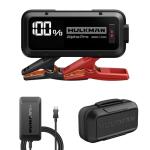 Hulkman Alpha Pro, Solid Black, 2000A 74Wh Smart Jump Starter with 65W Wall Charger with Bag EVA Protection Case